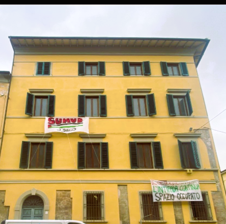 occupato spazio unipi student palestina